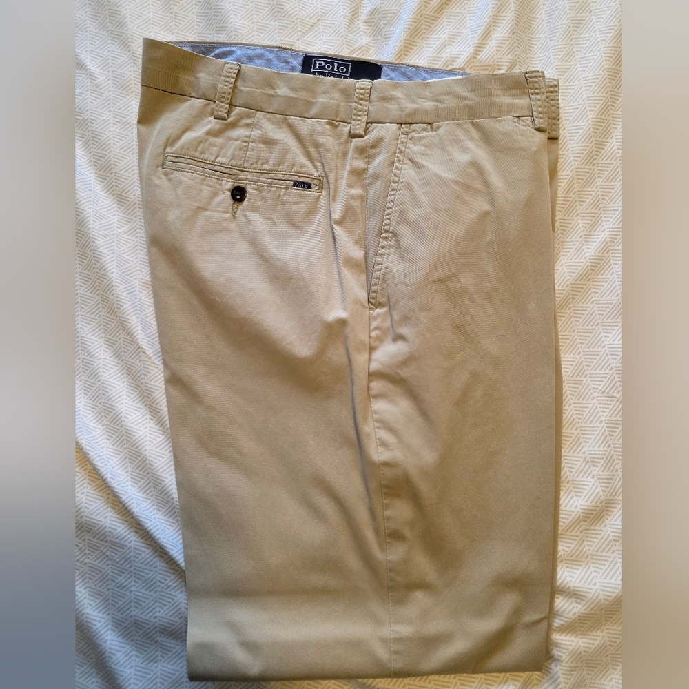 Polo by Ralph Lauren Men's Tan Chino Pants 34x30